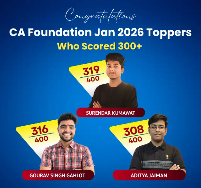 CA Foundation January 2026 Toppers