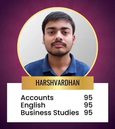 HARSHVARDHAN 12th Commerce Topper For Session 2023-24