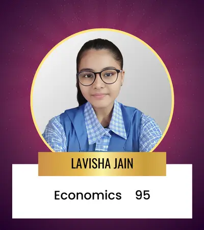 LAVISHA JAIN 12th Commerce Topper For Session 2023-24