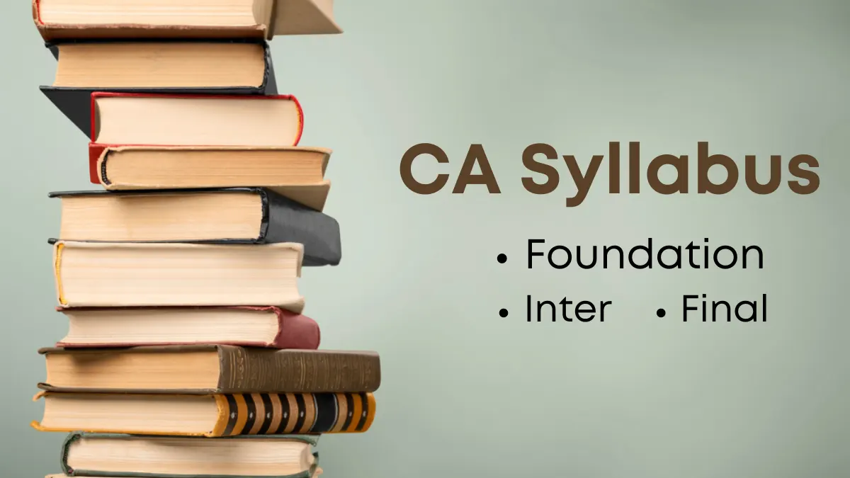 CA New Scheme Syllabus & Subjects PDF 2024 for All Three Levels