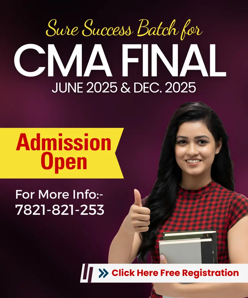 VSI CMA Final New Batch for Dec 2024 & June 2025 Exam 