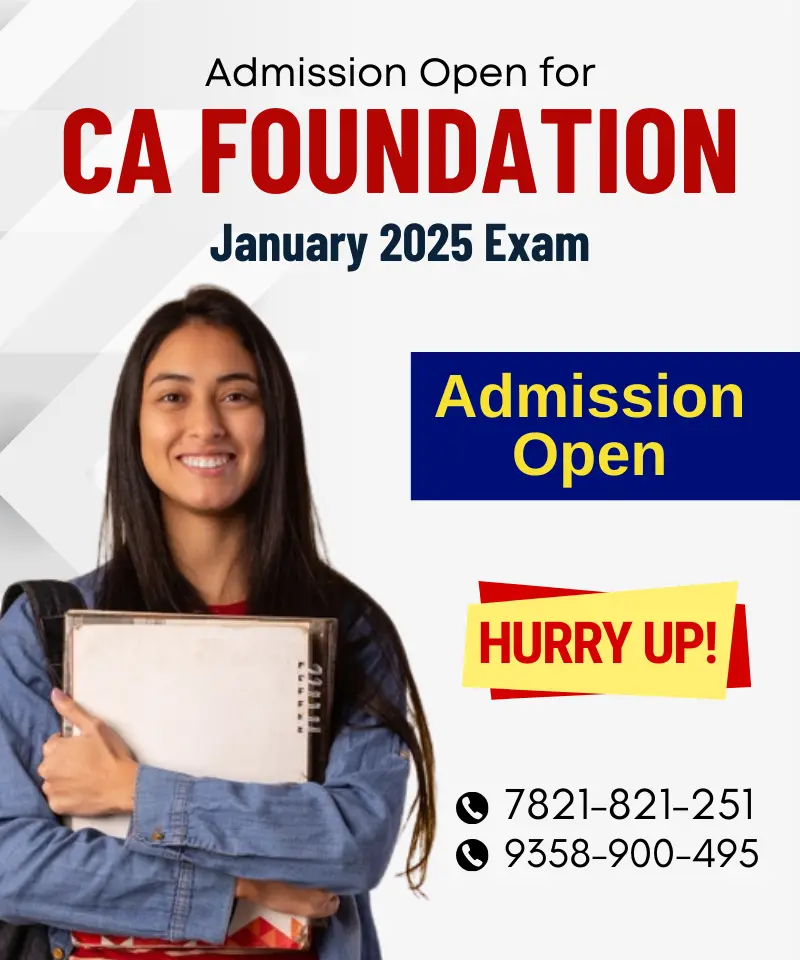 VSI CA Foundation Coaching Jan 2025 Batch Dates 