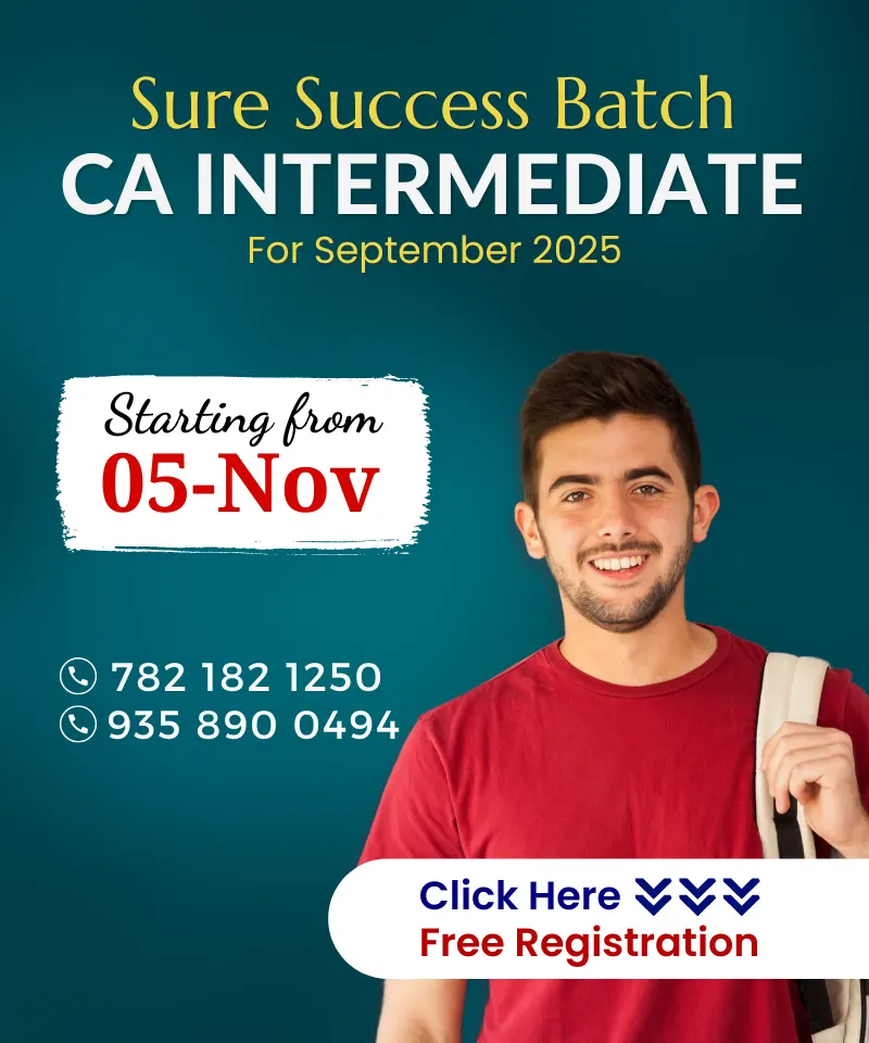 CA Intermediate Prime Batch for September 2025 Exams