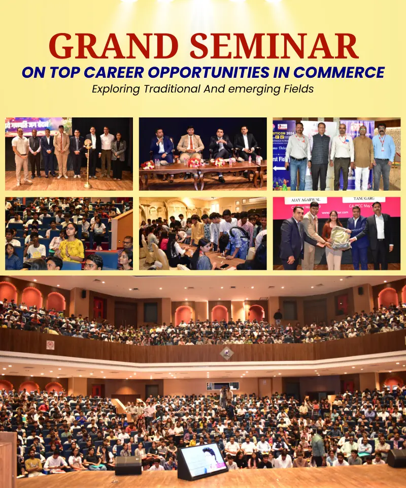 Grand Seminar on Top Career Opportunities in Commerce Mobile Banner