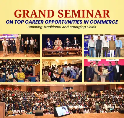 Grand Seminar on Top Career Opportunities in Commerce desktop Banner