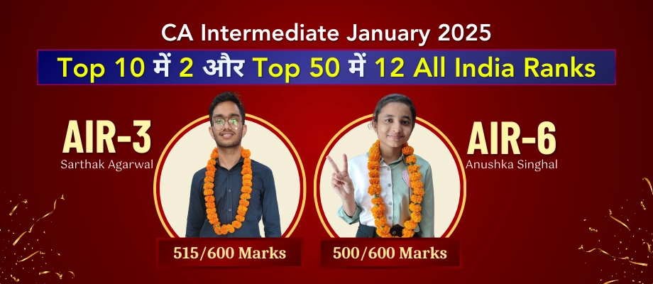 CA Inter Result January 2025 Topper